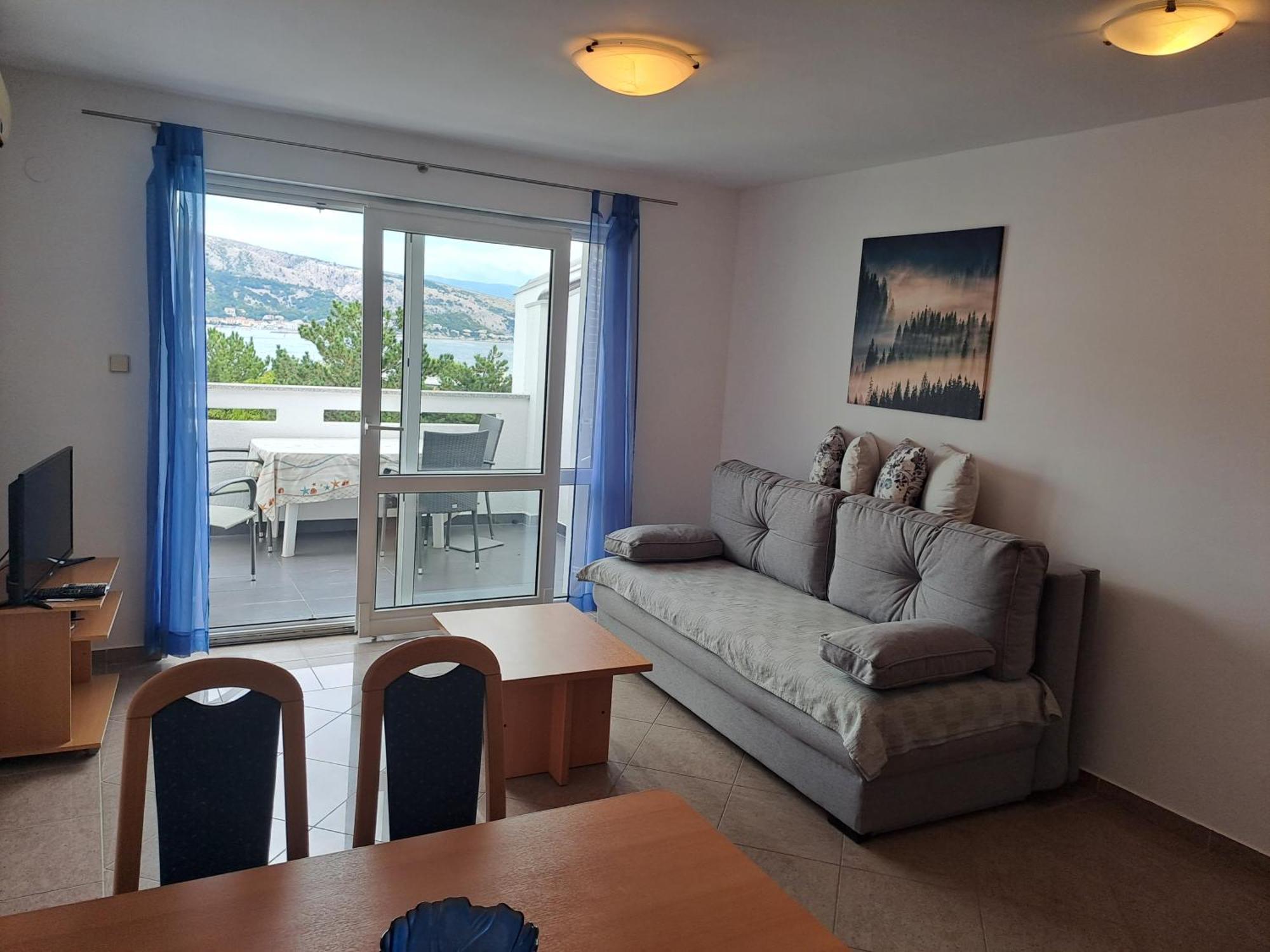Apartment Zarok 2 Baška Exteriör bild